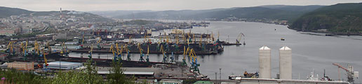 Panorama of Murmansk, photo: Saprykin