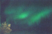 North Shine (l'Aurore boréale), Apatity, jan 2004, photo: Trubina, 500x330p, 29kb