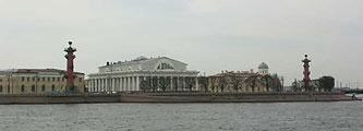 Vasilievskaya Strelka and The Birzha, photo: Bryzgalov, 600x300p, 21kb Vasilievskaya Strelka and The Birzha, photo: Bryzgalov, 600x300p, 21kb
