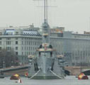 The Avrora cruiser, photo: Bryzgalov, 283x267p, 10kb