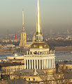 Admiralteystvo (1806-1823 arch.Zakharov), Neva-river, on background - fortress StPiter and Paul, dec 2004, photo: Bryzgalov, 320x400p, 39kb Admiralteystvo (1806-1823 arch.Zakharov), Neva-river, on background - fortress StPiter and Paul, dec 2004, photo: Bryzgalov, 320x400p, 39kb