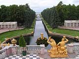 Petrodvorets, Big canal. Photo: Prokhorova 2006, 550x400p, 38kb Petrodvorets, Big canal. Photo: Prokhorova 2006, 550x400p, 38kb