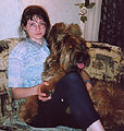 Me and Beaute, 26.04.03, StPeterburg, photo: Golynia, 32kb, 400x271p
