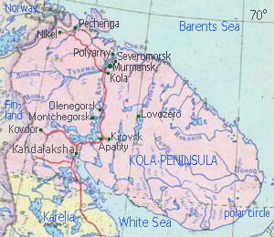 kola peninsula replica