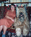 Антон и бабушка, фото: Трубина, 362x500p, 66kb